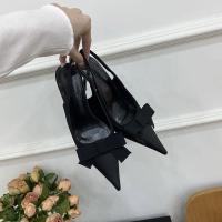 Stiletto tacones altos bolsa francesa cabeza sandalias zapatos de hadas nuevo temperamento arco puntiagudo solo zapatos - details 19