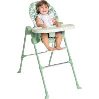 para niños de 6 meses a 3 años (15 kg), trona reclinable con altura y reposapiés ajustables, 4 ruedas, plegable, Azul - details 7