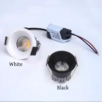 Mini downlight LED regulable integrado, luz de techo COB antideslumbrante de 5W, foco para dormitorio, cocina, vitrina - details 2