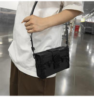 Versión coreana personalizada de estilo extranjero bolso de caja de cómic bidimensional bandolera de hombro calle unisex coreano de moda versátil - details 19