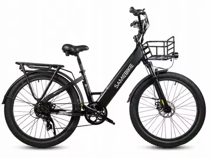 Samebike RSA01 PLUS Bicicleta eléctrica 750W 48V14Ah 110km 40KM/H 26" x 3.0 negro - 1