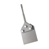 Raspador de suelo duradero de 4 pulgadas, raspador de pared de eliminación de acero de aleación, vástago redondo, piezas de martillos rotativos plateados, azulejos - details 7