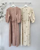 Vestidos Para Mujer Vestido veraniego De invierno Vestidos largos Para Mujer Vestido Vintage De Mujer Elegantes Vestido femenino Traf tienda oficial - details 1