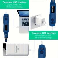 Herramienta Inalámbrica de Rotación USB para Trabajos en Madera y Joyería Mini Taladro Inalámbrico para Metal y Vidrio Kit de Rotación DIY - details 6