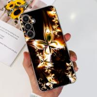 Funda de teléfono con diseño de mariposa y pantera para Samsung, carcasa trasera suave y transparente para móvil Samsung Galaxy A54, 5G, SM-A546B - details 19