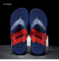 Chanclas antideslizantes de moda para hombre, personalizadas, zapatillas de playa para hombre, suaves, que no se pegan al pie, para usar zapatillas frescas. - details 2