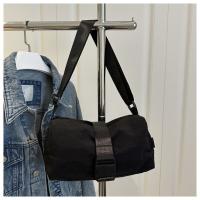 Bolso cruzado coreano portátil para tostadas, bolso de hombro con hebilla y cremallera de alta capacidad, bolso deportivo ligero de Color sólido para ir al trabajo - details 20