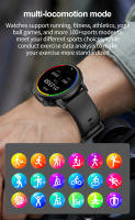 Reloj inteligente ET470, dispositivo con detección de frecuencia cardíaca, Bluetooth, llamadas, respiración, entrenamiento, modo de ejercicio, recordatorio sedentario, novedad de 2024 - details 21