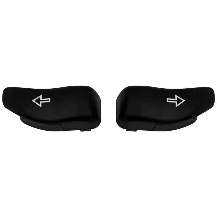2xMotorcycle Turn Signal Extension Caps Switch Button Extended Cover For Harley Touring Street Electra Glide Road King 2014-2021 - 1