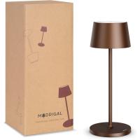 Lámpara LED recargable USB de Mesa Regulable - Larga duración - Luz regulable (Dimmer) con un toque - Casa y restaurante - Protección IP54 - Dorado Oscuro - details 52