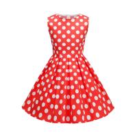 Vestido de Princesa de Verano Retro para Niña Hepburn Lentejuelas, Algodón Ligero, Estilo Vintage de los 50 - details 11