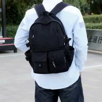 Mochila ligera impermeable para adolescentes, mochila ergonómica Simple con correa ajustable para el hombro, mochila universitaria - details 7