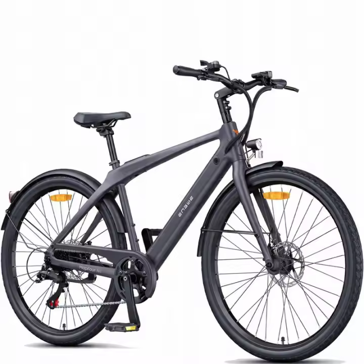 Bicicletas eléctricas ENGWE N1 AIR Fibra de carbono 250W 36V10AH 25km/h gris - 1