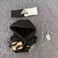 Traje con capucha, ropa de muñeca de algodón, dibujos animados Kawaii, sin atributos, ropa para muñecas, vestido encantador, accesorios para muñecas - details 10