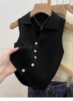 Chic Vestido de Verano de Seda de Hielo Cómodo y Adelgazante Chaleco sin Mangas para Mujeres - details 18