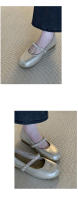 Mocasines Mary Jane otoño transpirables, zapatos casuales planos Doudou, zapatos franceses de un pedal para mujer. - details 3