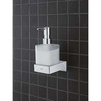 Grohe Essentials - Vaso de Cristal con Soporte, Acabado Cromado (Ref. 40447001), Plata. - details 2