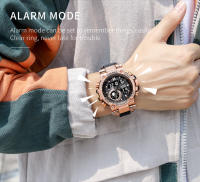 Reloj Deportivo SMAEL de Aleación de Moda Resistente al Agua con Movimiento de Cuarzo Digital+Quartz para Entrenamiento Militar y Nadado - details 6