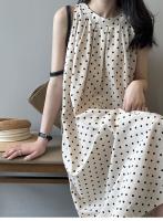 Vestido de Lentejuelas de Verano Vestido Largo A-Línea con Tirantes Estilo Coreano para Mujeres - details 5