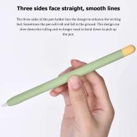 Precioso lápiz Apple de silicona suave de dos colores, fundas protectoras para tabletas de primera y segunda generación, estuche para lápices ópticos táctiles - details 3