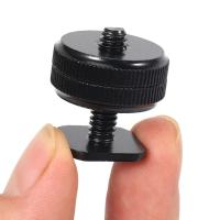 Adaptador de montaje de zapata para cámara DSLR, tornillo de trípode a Zapata de Flash, 1/4 pulgadas-20, 2 paquetes - details 7