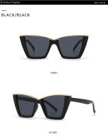 Toyear-gafas de sol estilo ojo de gato para mujer, de estilo Vintage lentes de sol, de marca de lujo, de diseñador, Punk, a la moda, Sexy - details 6