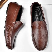 Zapatos náuticos cómodos de cuero de alta calidad de marca clásica informal para hombre a la moda de primavera y otoño - details 8