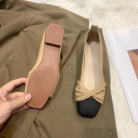Nuevo cuero suave, suela suave súper suave, zapatos Doudou, perezosos, boca poco profunda, suela plana, solo zapato - details 9