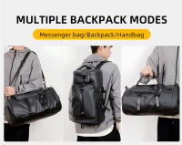 Mochila de Senderismo Impermeable Zapatos Secos y Húmedos para Gimnasio, Deportes, Acampar y Fitness Bolsa de Hombro para Hombres - details 2