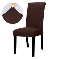 Fundas elásticas de LICRA para sillas, funda para asiento de silla de tamaño Universal para comedor, para banquete de boda, Hotel, funda elástica para silla, 1 unidad - details 6