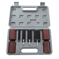 Kit de lijadora de tambor, papel de lija de correa de lijado con estuche de husillo para herramientas rotativas de prensa de taladro - details 0