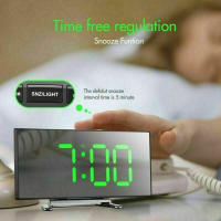Wecker reloj despertador Digital LED, multifuncional, pantalla grande - details 5