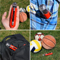 1Pcs 8In Portable Mini Ball Pump Basketball Football Volleyball Inflator - details 2
