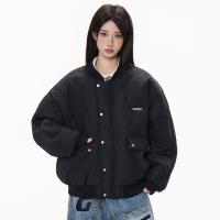 ¡Oferta! Chaqueta de Piel Sintética para Mujer - Abrigo de Mezclilla con Forro Polar Sin Cuello - Moda Invierno - details 22