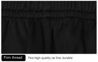 Conjunto deportivo de verano con tres rayas, pantalones cortos de manga corta, holgados para correr, secado rápido y transpirable - details 15