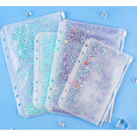 Fromthenon-Bolsa de almacenamiento con cremallera para cuaderno, accesorio divisor para planificador, diario, A5A6 en espiral - details 9