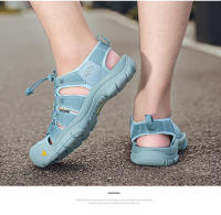 Sandalias de bolsillo con suela ligera para exteriores, de gran tamaño, sandalias de senderismo de verano para mujer, zapatos de playa para hombre - details 30