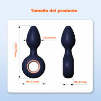 Vibrador Anal de Silicona Estimulador de Prostata para Hombres, Mujeres y Parejas - details 4