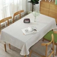 Manteles de alta calidad, diseños florales de Margarita, elegantes bordes ENCE, textiles rectangulares mezclados con lino de algodón, utilizados para - details 7