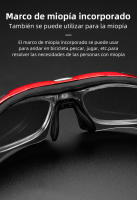 RockBros-Gafas de sol polarizadas de ciclismo, gafas para bicicleta de montaña y carrera, 5 lentes de protección, para hombre - details 8