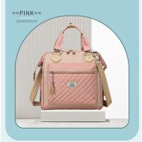 Bolsa de tela impermeable de nailon portátil de gran capacidad bolsa de almuerzo de hilo de bordado para mujer bolsa de hielo bolsa de picnic para salir - details 29