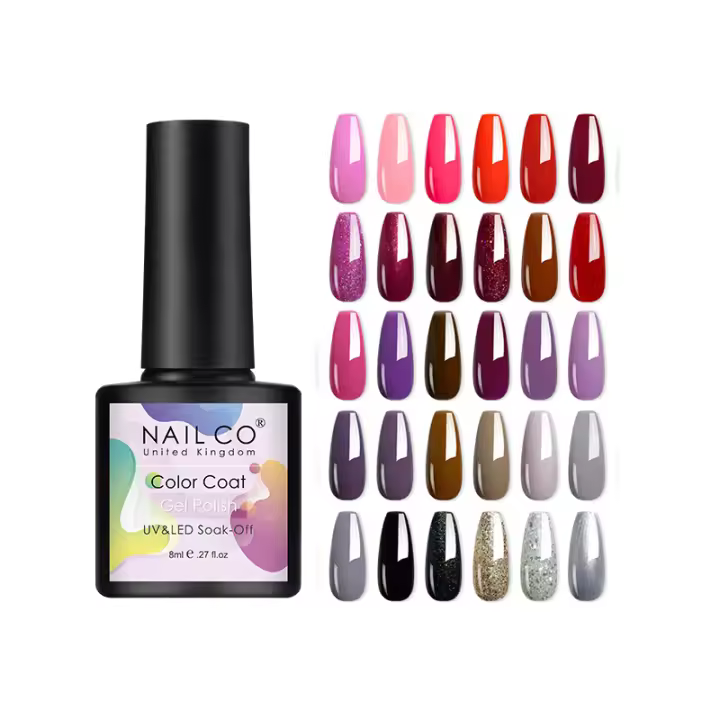 NAILCO-esmalte en Gel para uñas, barniz para manicura UV, 30 piezas, 8ml - 1