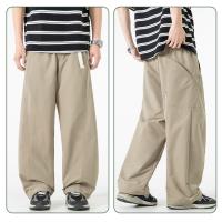Pantalones de cimitarra americana de verano de marca de moda para hombres, deportes al aire libre, montañismo, monos sueltos con múltiples bolsillos, pantalones de micro-pull - details 23