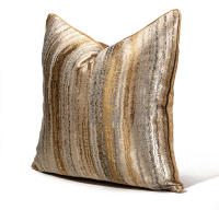 Fundas de Almohada Decorativas Modernas de Lujo Tiras Jacquard Gruesas Moda Nórdica para Sofá - details 14