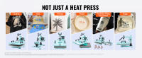SucceBuy Máquina de prensado en caliente, Máquina de transferencia de calor con prensa de vaso de 30 oz, Control digital, 360 °   Swing Away, para sombreros, camisetas, platos - details 7