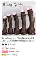 Leten Realista Pareja de Placer con Deslizamiento de Piel Gran Penetración Anal y Vaginal - details 12