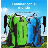 Mochila trekking 40l mujer, mochila de montañismo al aire libre - details 1