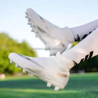 Zapatos de fútbol profesionales Unisex, diseño de marca, tacos transpirables impermeables, malla de plástico, gran oferta para invierno y primavera, 2024 - details 5