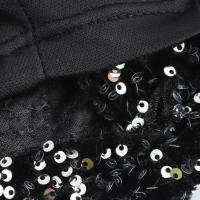 Chic ss para mujer moda Otoño-Invierno estilo asimétrico con lentejuelas sin mangas - details 7