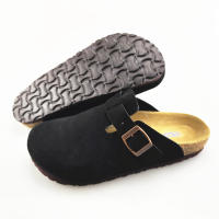 Zapatillas de Cuero Suave Antideslizante Zapatos de Playa para Hombres y Mujeres en Verano - details 34